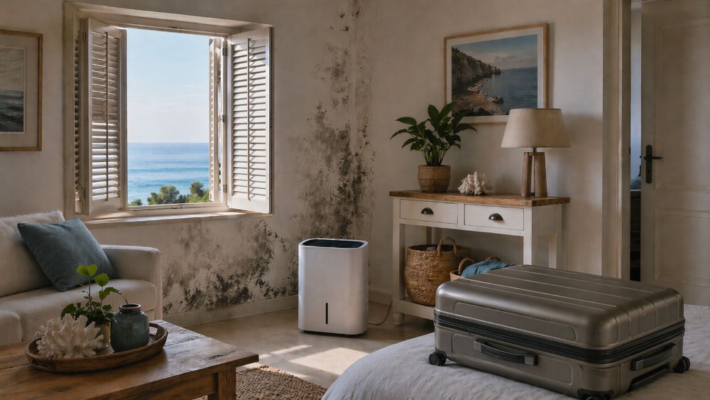 Moho en viviendas cerradas o vacacionales